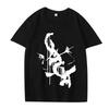 Футболка с принтом Lady Gaga MAYHEM 2025 Унисекс Женская Оверсайз 100% Хлопок Streetwear Короткий Рукав Модный Летний Принт Унисекс Топы