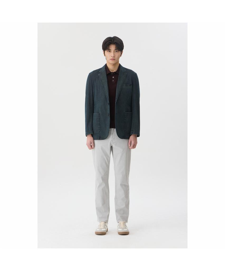 Brentwood [Selection] Denim-Like Cotton Washed Jacket Brjcs26811Nyx