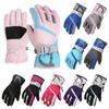 Waterproof Children Ski Gloves Windproof Winter Warm Cute Kid Gloves  Snow Snowboard