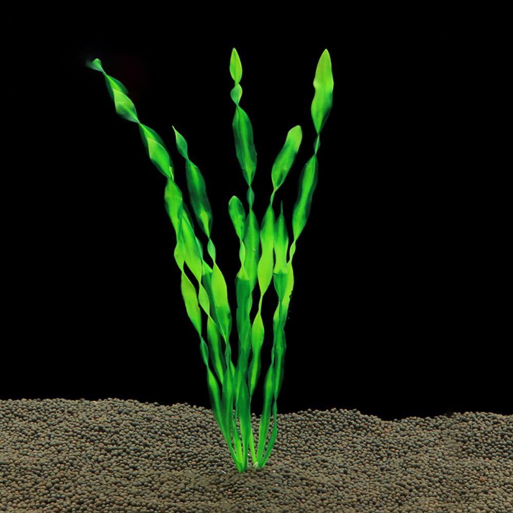 Lifelike Artificial Water Plant Plastic Water Weeds Ornament Aquatic Grass  Fish Tank