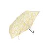 Tea AfternoonTea LIVING Folding Umbrella HT72 Watercolor Flower Folding Umbrella Rain Umbrella Yellow [Afternoon Living]