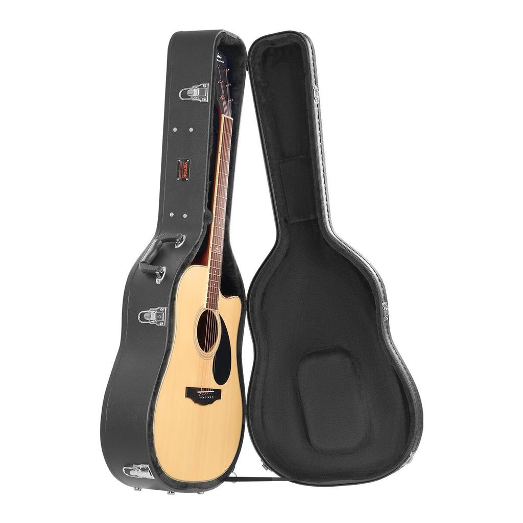 Acoustic Guitar Hard Case 43.31 in With Lock And Keys for Acoustic Guitar