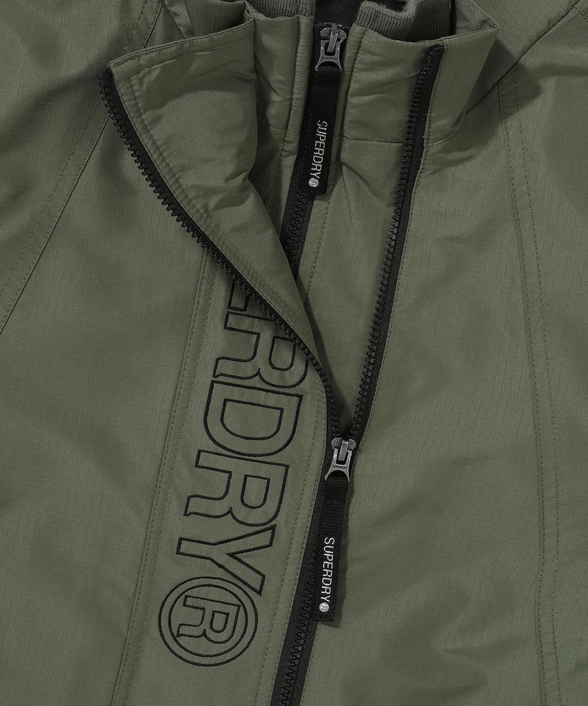 Ветровка Superdry с высоким воротником цвета хаки