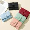 Solid  Color Mini Purse Large-capacity Clutch Bag Fashion Women Wallets  Women