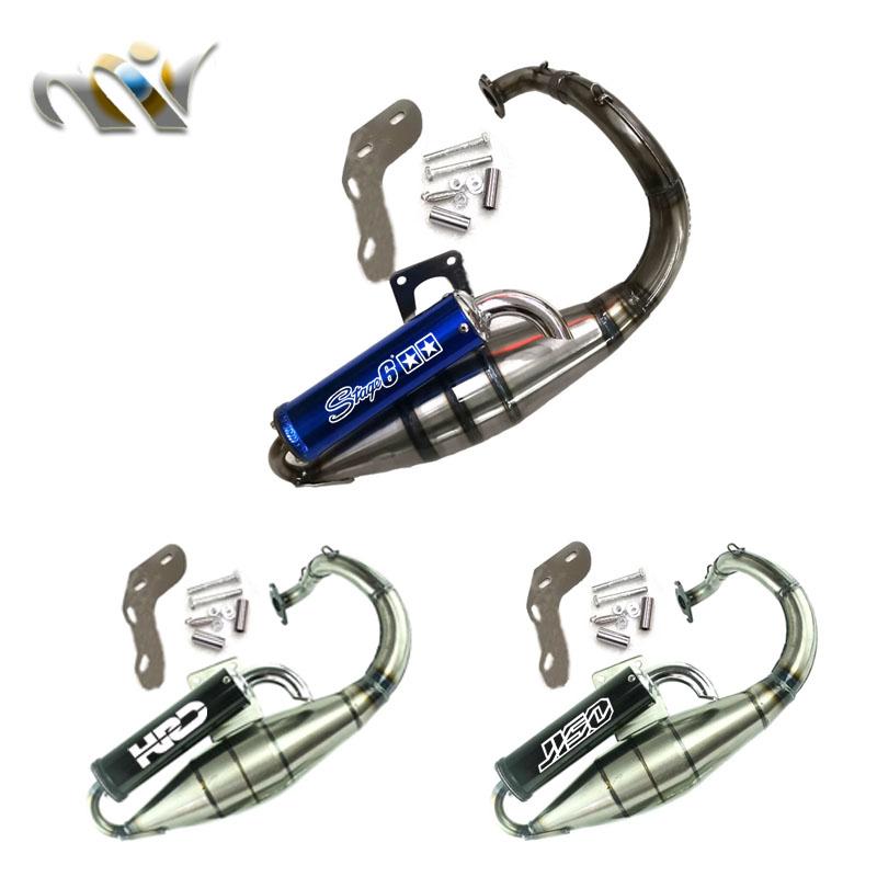 Глушитель Выхлопная труба Для Honda DIO 50 DIO50 AF17 AF18 AF24 AF27 AF28 AF30 Мотоцикл Мотороллер 50-80cc
