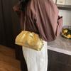 Женская сумка новая персонализированная клетчатая ПУ женская сумка-облако простая повседневная наплечная сумка-мессенджер