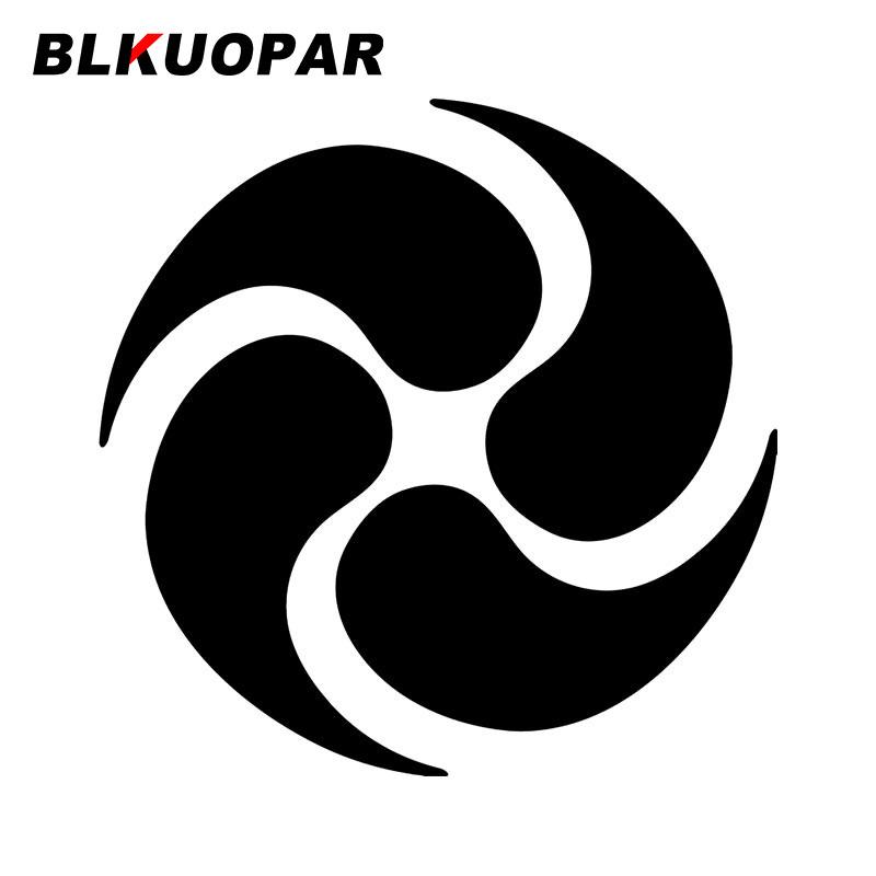 BLKUOPAR Lauburu Наклейки на Автомобиль Аниме Креативные Квадроцикл Вырезанные по Контуру Защита от Царапин Водонепроницаемые Графика для Кондиционера Доска для Серфинга Автомобильная Наклейка