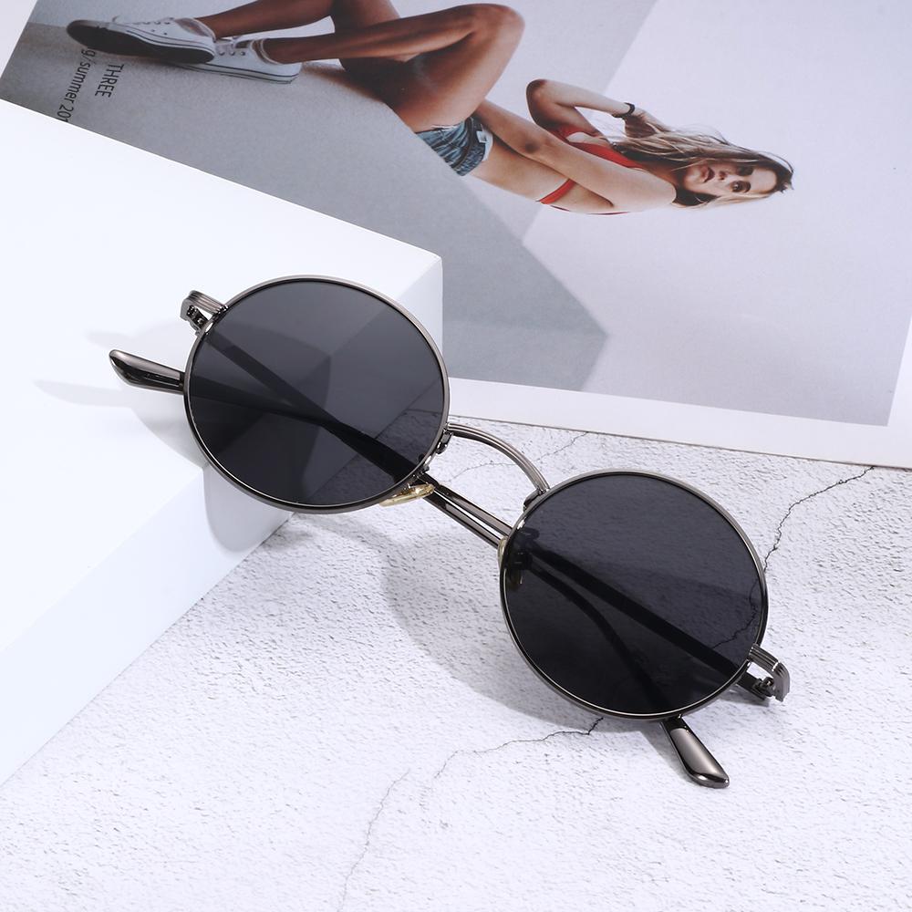 Glasses UV Protection Steampunk Sunglasses Vintage Sunglasses Round Sunglasses Circle Glasses