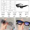 Fashion Small Square Polarized Sunglasses Retro Punk Shades UV400 Trending Sun Glasses