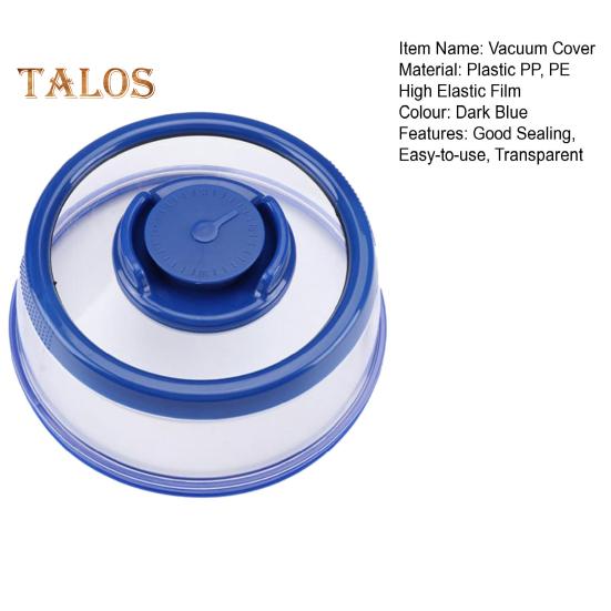 Вакуумная крышка Хорошая герметизация Простота в использовании Сохраняет свежесть Создает вакуумную упаковку Прозрачная крышка пластины
