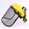 Splash Prevention Electric Cutting Gardening Protection Mesh Face Shield Protective Mask Chainsaw Helmet Safety Helmet