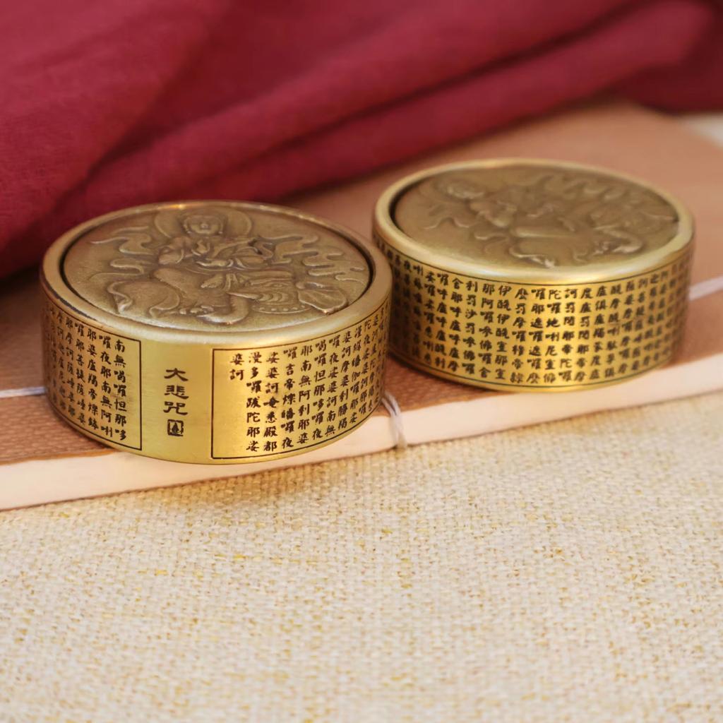 Metal Zen Buddha Gyroscope Fidget Spinner Adult Anxiety Relief Toy Fingertip Gyroscope Ansiedad Alivio Del Estres Exquisite Gift