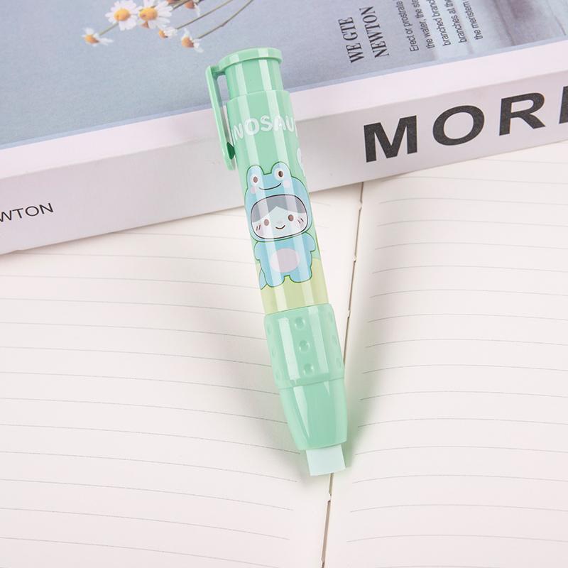 Ластики Выдвижной пресс Карандаш Резиновые корректирующие принадлежности Школьные канцелярские принадлежности