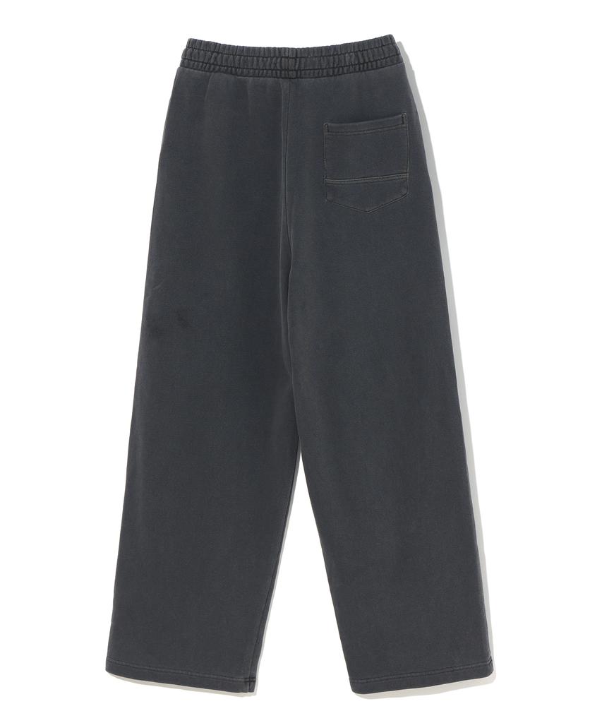 PENDULUM Garment-Dyed Single-Pleat Wide Pants Lq6Pu185_Charcoal