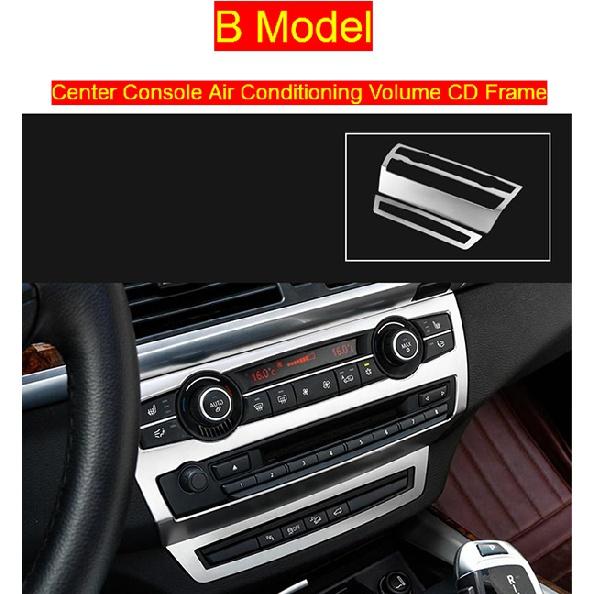 Стайлинга автомобилей, внутренние кнопки, панель, рамка, декоративные накладки, наклейки для BMW x5 x6 e70 e71, нержавеющая сталь, авто