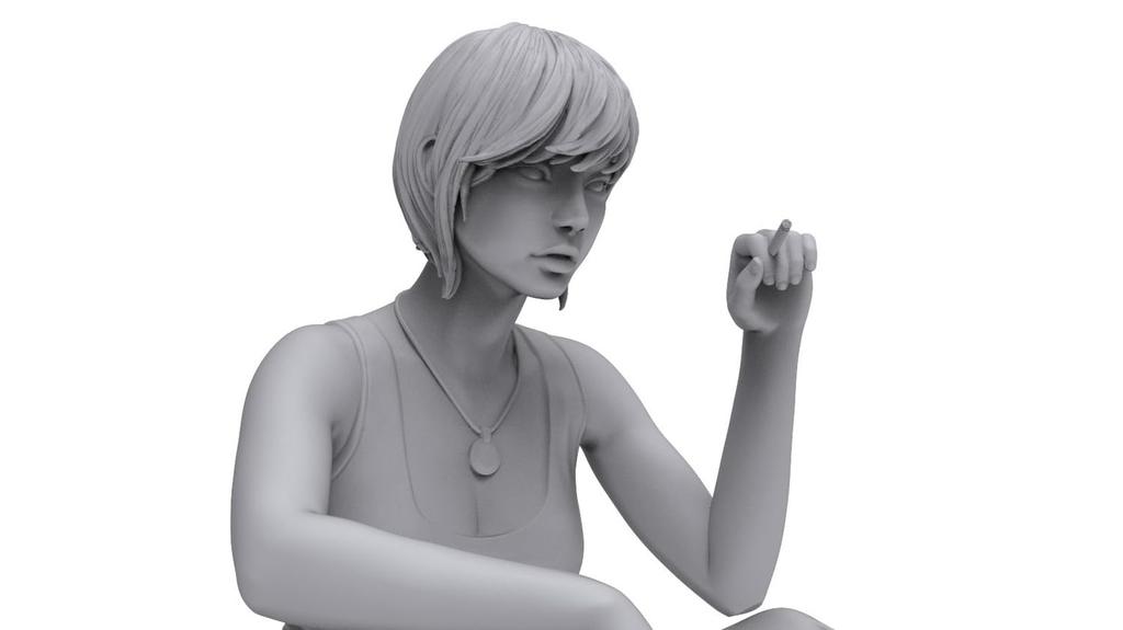 Tori Factory Girls in Action Series Tiida Resin Kit 1/24 GC-046