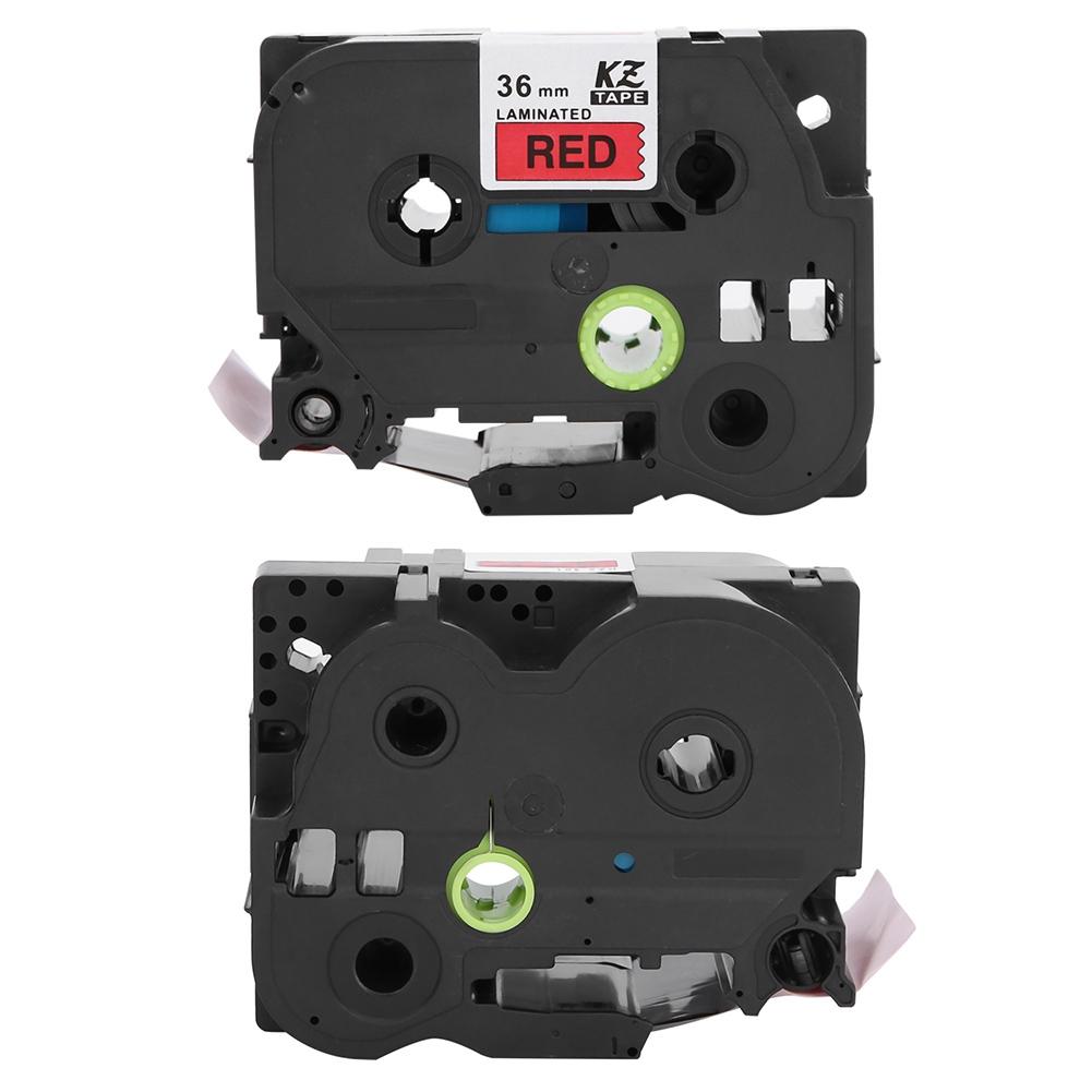 36mm Label Maker Laminated Label Tape Fit for   PT-9700PC PT-9800PCN PT-3600