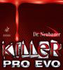 JUIC Killer Pro Evo Table Tennis Black 1185 Rubber, (BK), 1.8mm Thick,