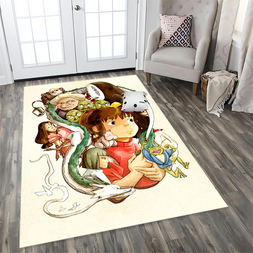 My Neighbor Totoro Fantasy for Living Room rug, Bedroom, Study Room, Hallway Decoration, Perfect for Home Decoration or Holiday Gifts