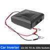 Переходник для розетки Розетки Автомобильное зарядное устройство Автомобильный инвертор питания Адаптер мини-вилки для 12 В постоянного тока 220 В переменного тока Автоаксессуары Адаптер 180 Вт