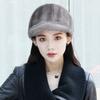 New Fashion Winter Fashion Girl Genuine Real Mink Fur Hat Natural Warm Mink Fur Caps Women Good Quality Real Mink Fur Hats