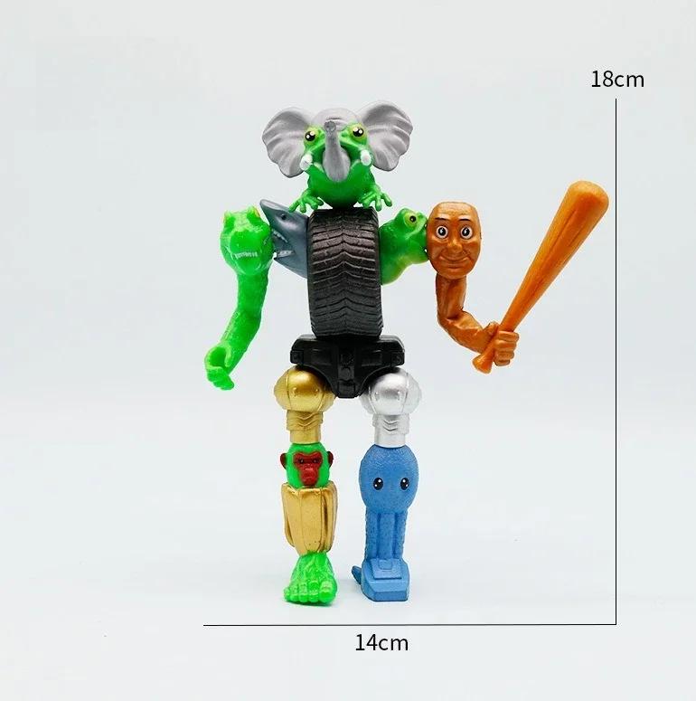 34 Стиль Итальянские Фигурки Игрушки Тунг Тунг Тунг Сахур Тралалеро Тралала Аниме Экшн Фигурки Орнамент Украшения Декор