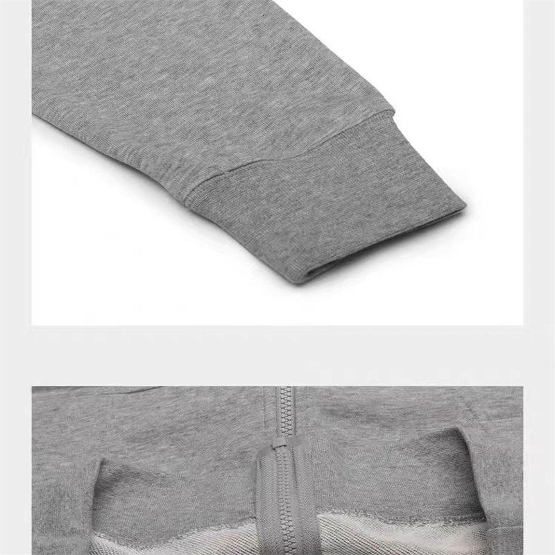 Autumn Unisex Heavyweight Cardigan Hoodie - Trendy Casual Sport Fashion