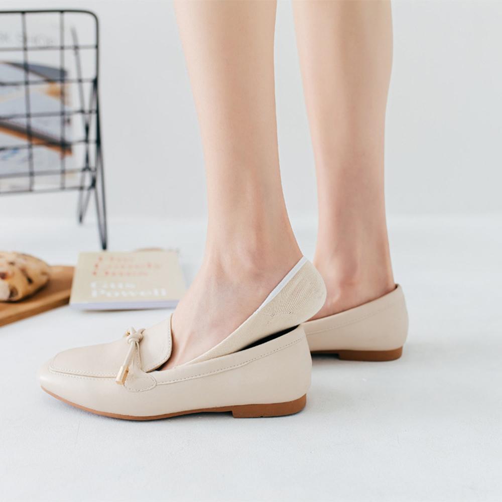 10 Pairs Women Invisible Sock Slippers Short Ankle Socks Set Fashion Ladies Woman Pack Solid Color Cotton Non-slip No Show Socks