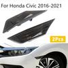 2 шт. Автомобильный указатель поворота Для Honda Civic 2016-2026 IP68 Водонепроницаемый Указатель поворота Габаритный свет Модифицированный Черный Светодиодная лампа