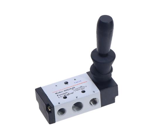 4H210-08 1/4" 2 Position 5 Port Air Manual Valve Pneumatic Control Valve 5/2 Way Hand Lever Operated Control Valve