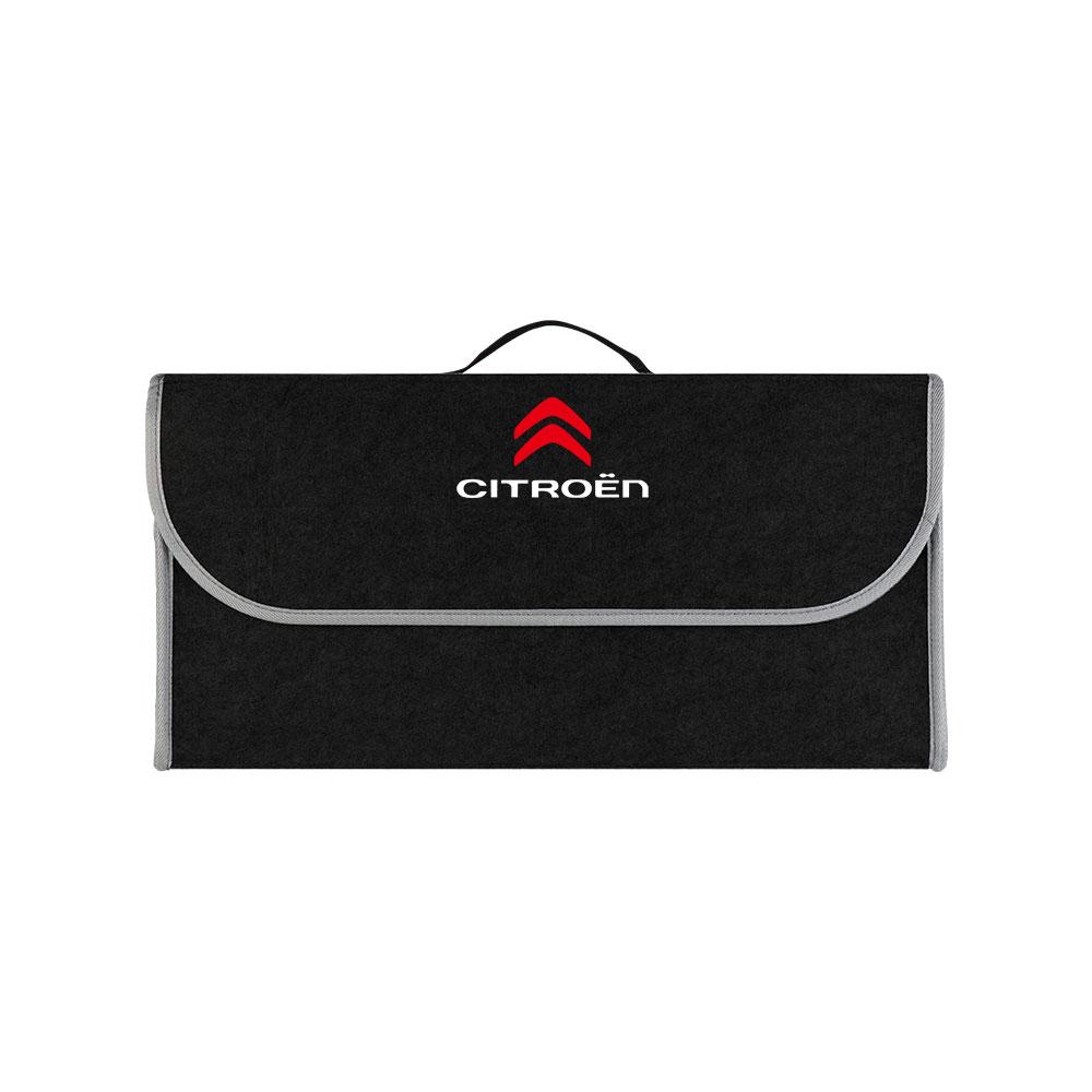 OAUH2 Car Storage Felt Box Foldable Felt Car Trunk Storage Box Accessories For Citroen C1 C3 C4 Grand Picasso C4L C5 C6 C2 C6 C8 DS