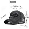 Men Women Baseball Cap Washed Cotton 3D Embroidery ALWAYS 75 Letter Baseball Cap Ladies Dad Hat Men's Bone Cap