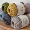 Приятная к коже льняная пряжа 1 мм вязальная пряжа свитер пряжа для вязания крючком шитье