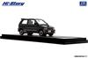 Inter Allied Hi Story Scale MITSUBISHI MINICA DANGAN ZZ Lamp Black Finished Model HS495BK 1/43 (1990)