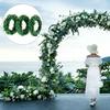 7.5m Artificial Garland Foliage Green Leaves Simulated Vine Wedding Xmas Decor