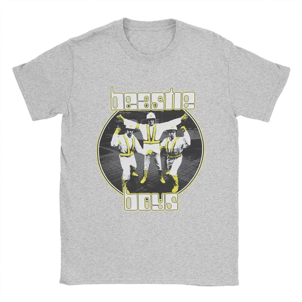 Футболки с групповым фото Beastie Boys Intergalactic для мужчин, креативная футболка из чистого хлопка, футболка с коротким рукавом, летняя одежда