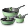 Набор посуды Cook King Bamboo Green Stone из 3 предметов