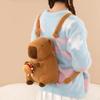 Capybara Backpack Cartoon Lovely Stuffed Animal for Birthday Festival