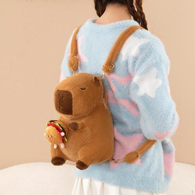 Рюкзак Capybara с мультяшной милой плюшевой игрушкой для фестиваля дня рождения