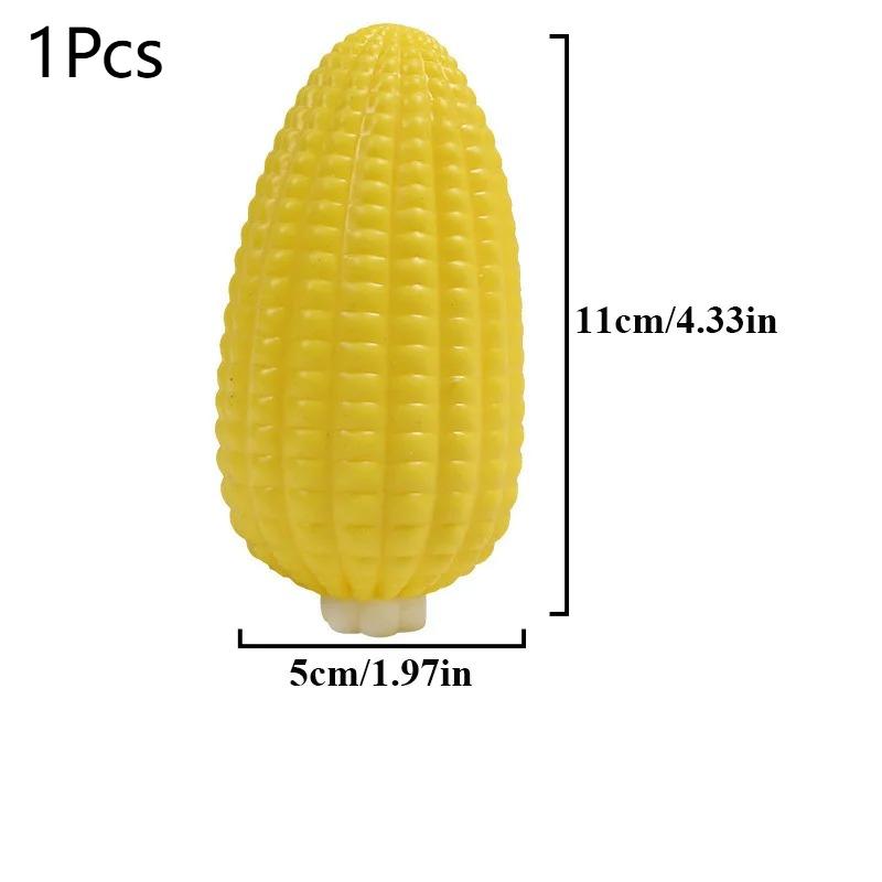 Soft Corn Squishy Toy Stress Relief Fidget Squeeze Toys Slow Rebound Decompression Foam Simulated Flour Corn Cob For Adults