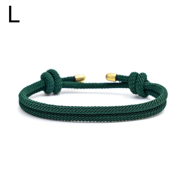 1 шт. модные регулируемые браслеты однотонные миланские веревочные браслеты ручной работы пара браслетов
