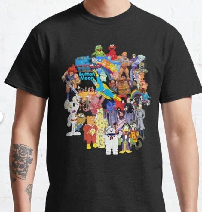26 1980_s Retro Throwback Mashup Memories - 80_s TV shows Classic T-Shirt Unisex T-Shirt