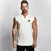Summer Tank Top Bodybuilding Fitness Gyms Shirt Breathable V-neck Tank Top Men Gyms Jogging-clothing Stringer Training Shirt