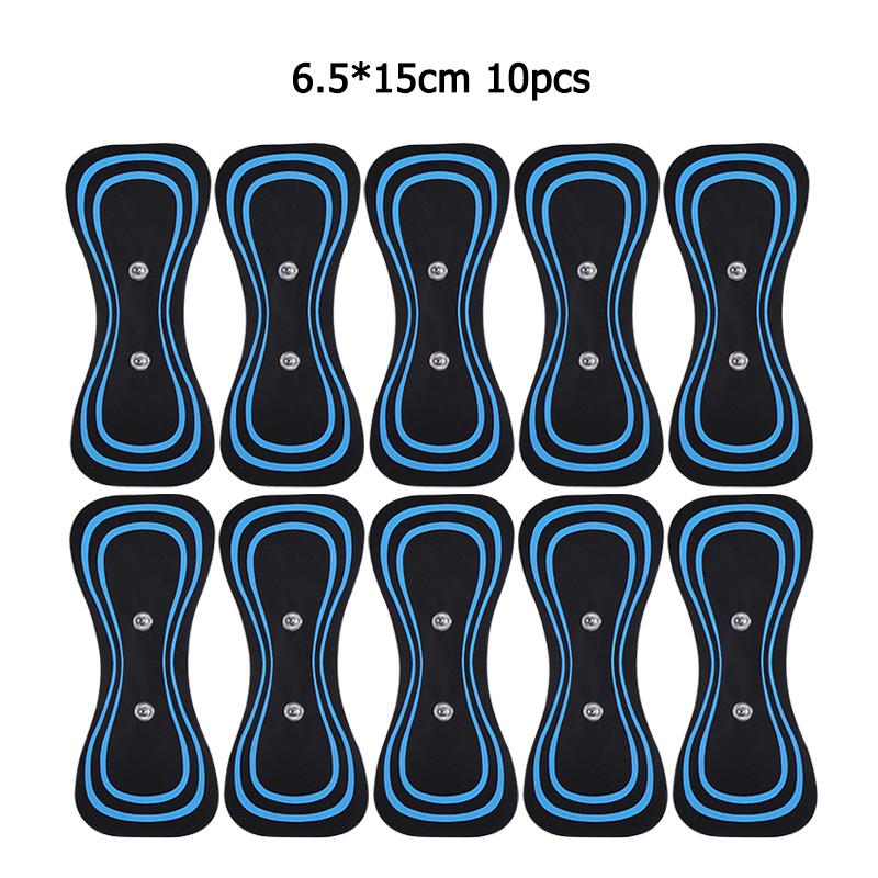 Tens Massager Electrode Pads For EMS Neck Massager Gel Patch Accessories Trainer Exerciser Replacement Muscle Stimulator Sticker