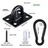 1Suit Sport Outdoor Hook Secure Mounting Hook Hammocks Chair Mount Hook for Aerials Yogas and Indoor Swing