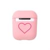 Аксессуары для наушников Милые защитные чехлы для Apple Airpods Жесткий ПК-чехол Сердце любви