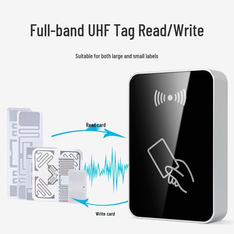 Устройство для записи и чтения UHF RFID-меток: Настольный диспенсер карт с USB и протоколом 6C