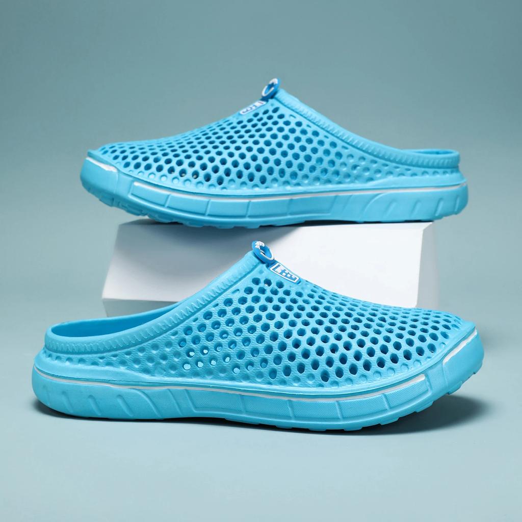 Мужская обувь 2025 года, пляжные тапочки, унисекс, повседневные женские пляжные сандалии, шлепанцы, нескользящие, размер 36-45, мужские тапочки