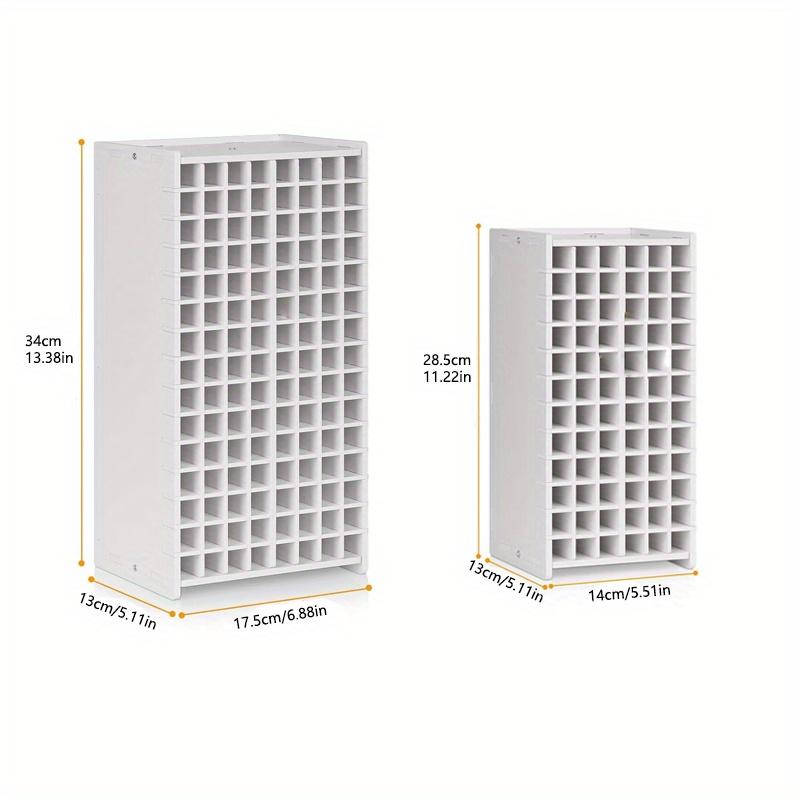 Держатель маркеров большой емкости на 72/120 ячеек со съемными разделителями, подходит для офиса, учебного кабинета и хранения маркеров для рисования.