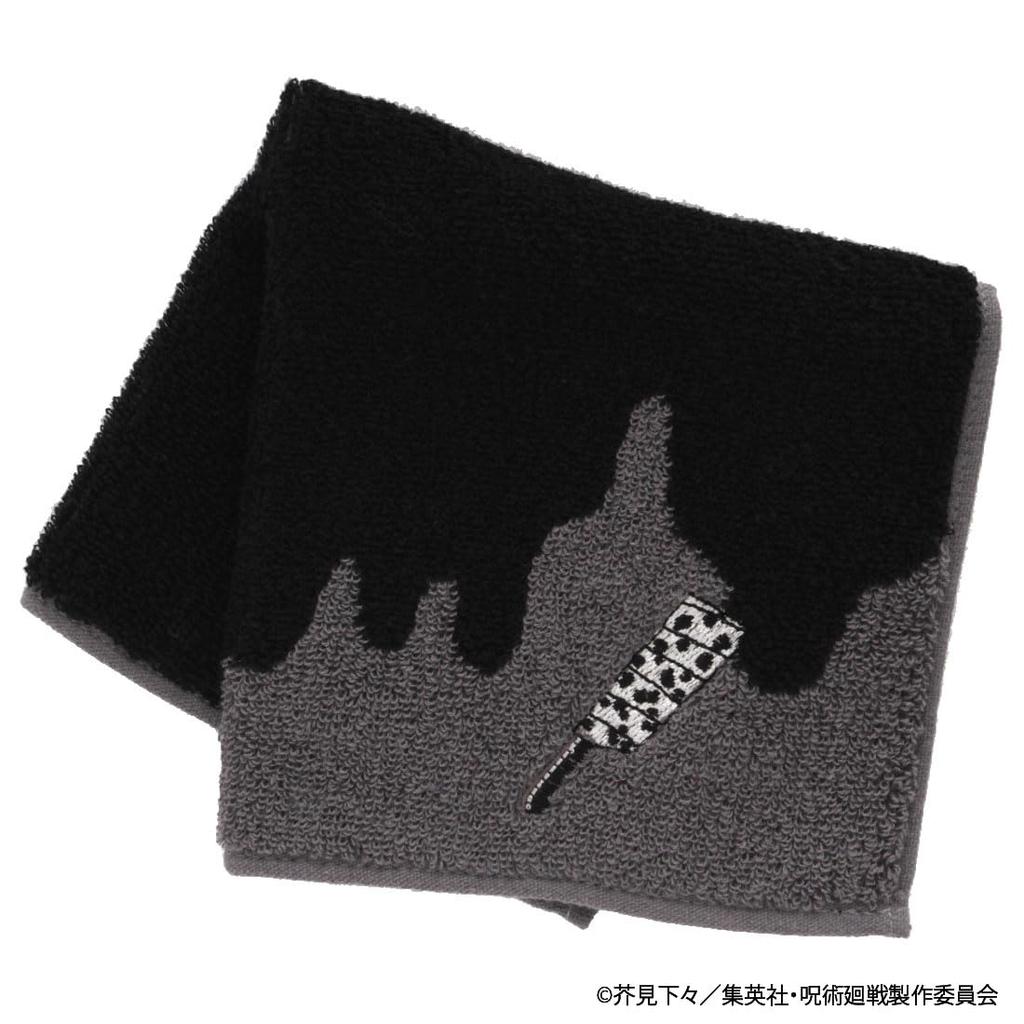 Jujutsu Kaisen Anime 5th Anniversary Nanami Kento Towel Handkerchief Towel Hand Towel 25cm [Blooming] (Black) Men's Approx. 002046-0002-01